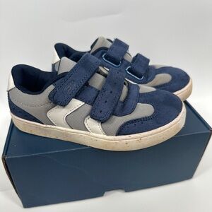 Dr.Scholl’s Kids/Toddler Navy & Gray Velcro Sneakers Size 12 M.